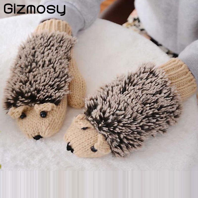 Hedgehog Mittens