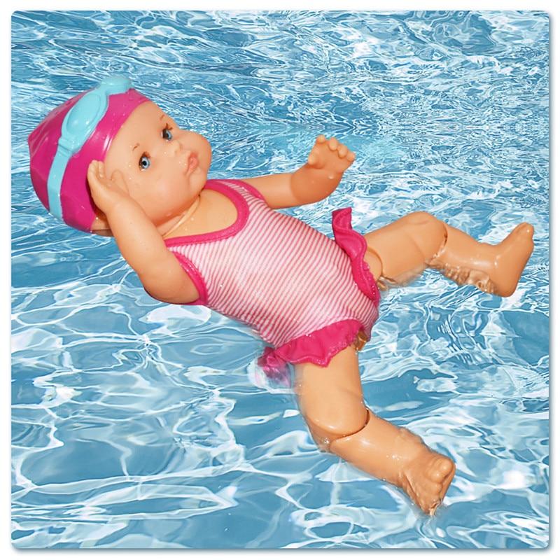 Electric waterproof swimming doll