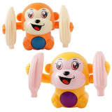 Baby Voice Control Rolling Little Monkey Toy