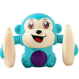 Baby Voice Control Rolling Little Monkey Toy